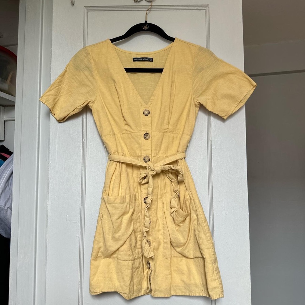 A&F yellow dress - Size XSP